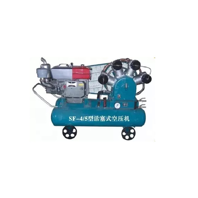 4-cylindrowa sprężarka powietrza górniczego Silnik wysokoprężny Tłok tłokowy Podwójny zbiornik